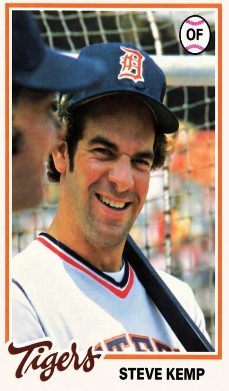 Steve Kemp, 1978 Topps Baseball