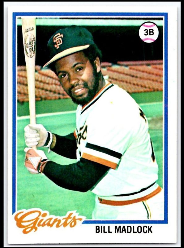 Bill Madlock, 1978 Topps Baseball