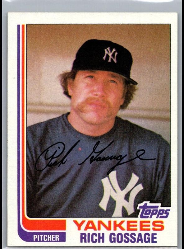 Rich Gossage, 1982 Topps Baseball