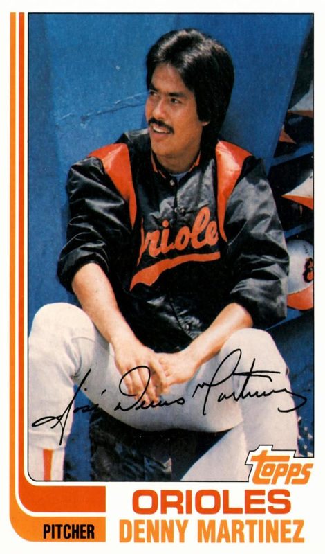Denny Martinez, 1982 Topps Baseball