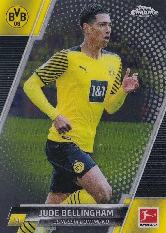 Jude Bellingham, 2021 Topps Chrome Bundesliga Soccer