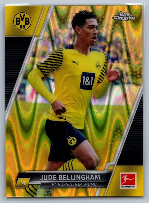 Jude Bellingham, 2021 Topps Chrome Bundesliga Soccer