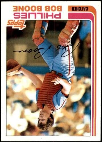 Bob Boone, 1982 Topps Baseball