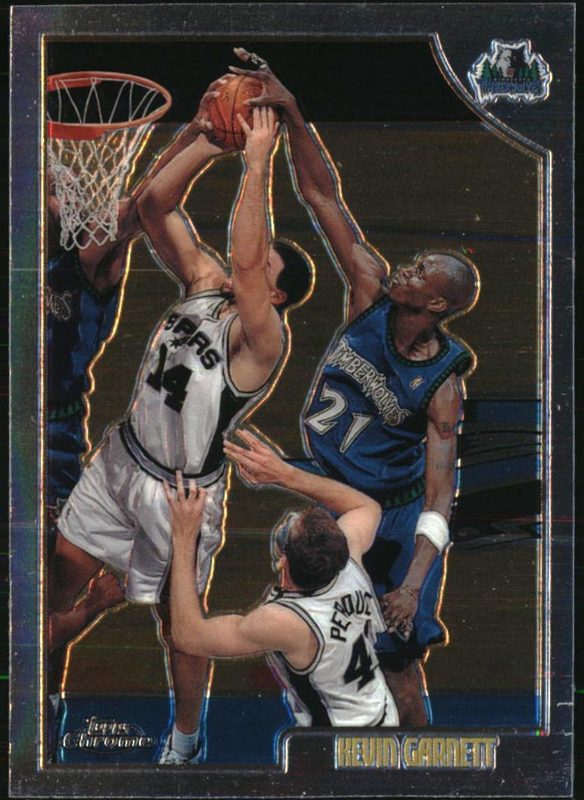 Kevin Garnett, 1998 Topps Chrome Basketball