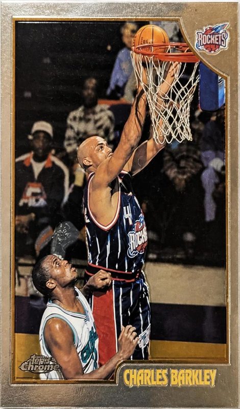 Charles Barkley, 1998 Topps Chrome Basketball