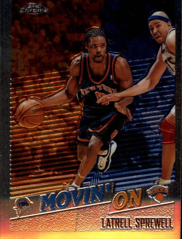Latrell Sprewell, 1998 Topps Chrome Basketball