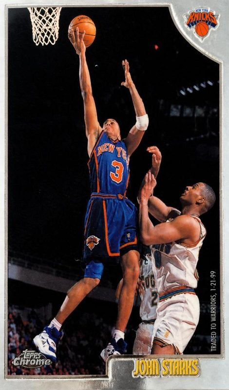 John Starks, 1998 Topps Chrome Basketball