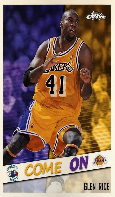 Glen Rice, 1998 Topps Chrome Basketball