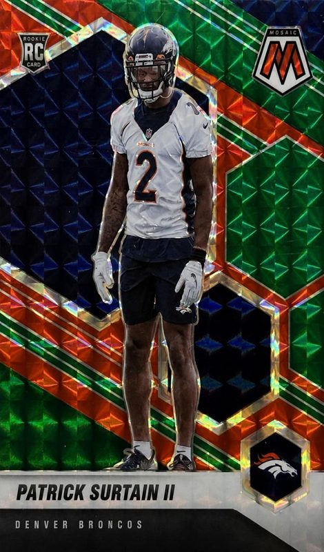 Patrick Surtain II, 2021 Panini Mosaic Football