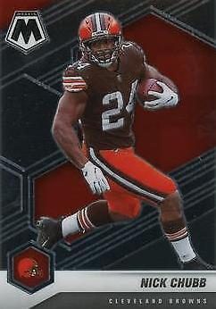 Nick Chubb, 2021 Panini Mosaic Football