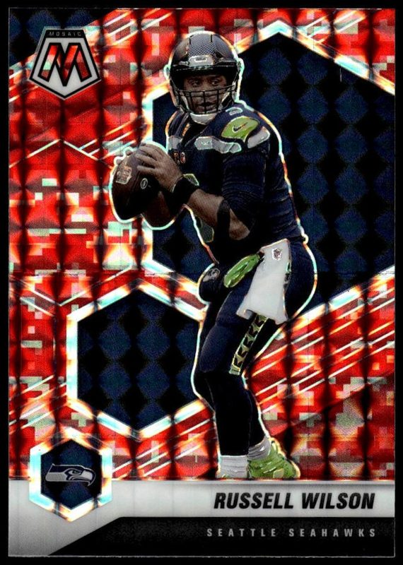 Russell Wilson, 2021 Panini Mosaic Football