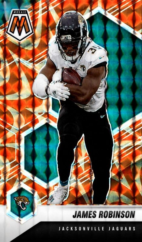 James Robinson, 2021 Panini Mosaic Football
