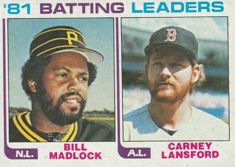 Carney Lansford, 1982 Topps Baseball