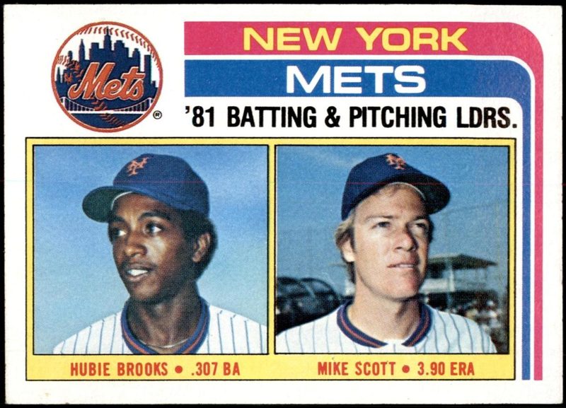 Mike Scott, 1982 Topps Baseball