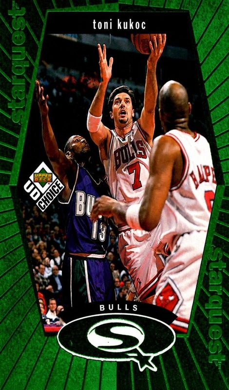Toni Kukoc, 1998 Upper Deck Choice Basketball