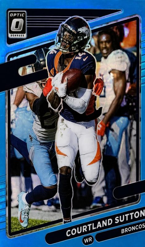 Courtland Sutton, 2021 Donruss Optic Football