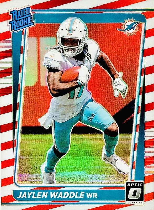Jaylen Waddle, 2021 Donruss Optic Football