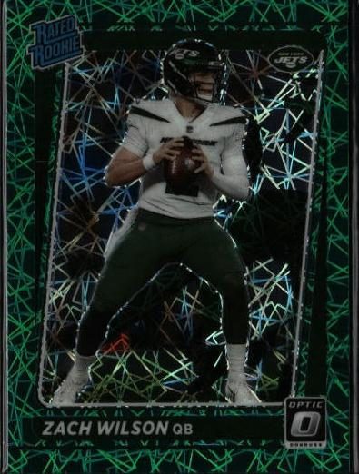 Zach Wilson, 2021 Donruss Optic Football