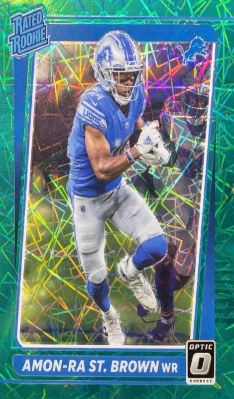 Amon-Ra St. Brown, 2021 Donruss Optic Football