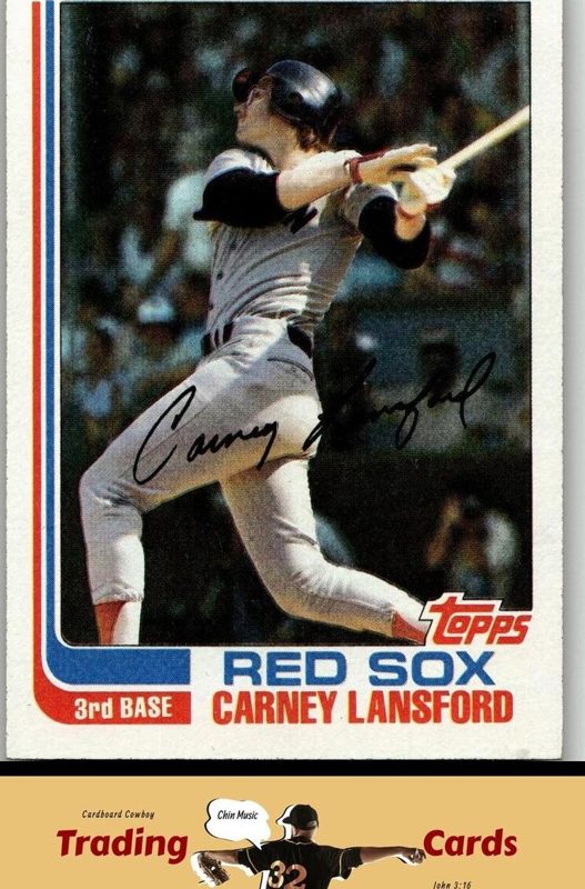Carney Lansford, 1982 Topps Baseball