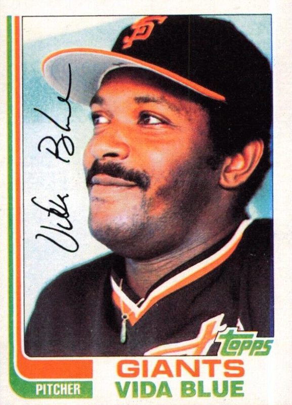 Vida Blue, 1982 Topps Baseball