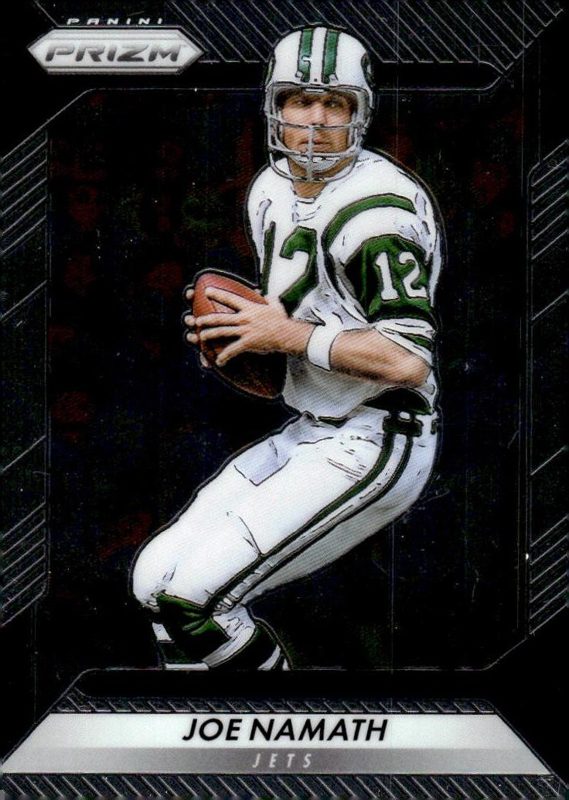 Joe Namath, 2016 Panini Prizm Football