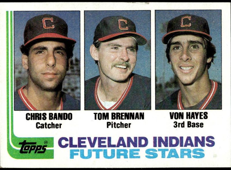 Von Hayes, 1982 Topps Baseball