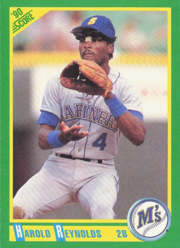 Harold Reynolds, 1990 Score Baseball