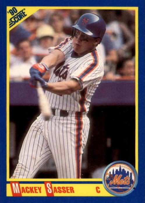 Mackey Sasser, 1990 Score Baseball