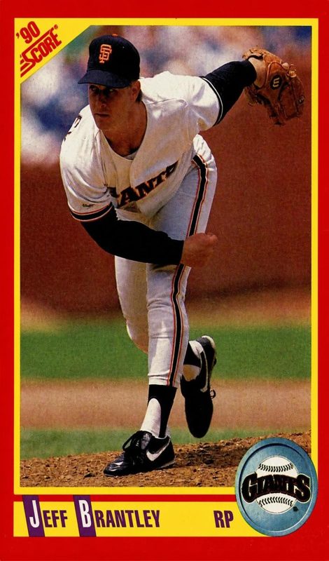 Jeff Brantley, 1990 Score Baseball