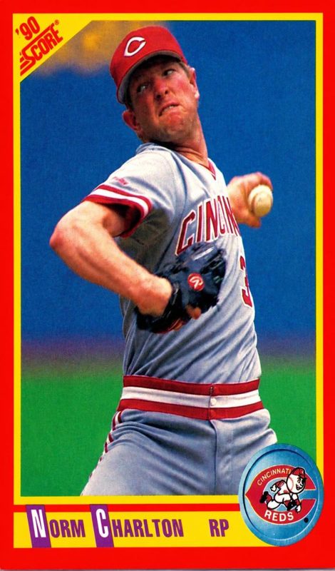 Norm Charlton, 1990 Score Baseball