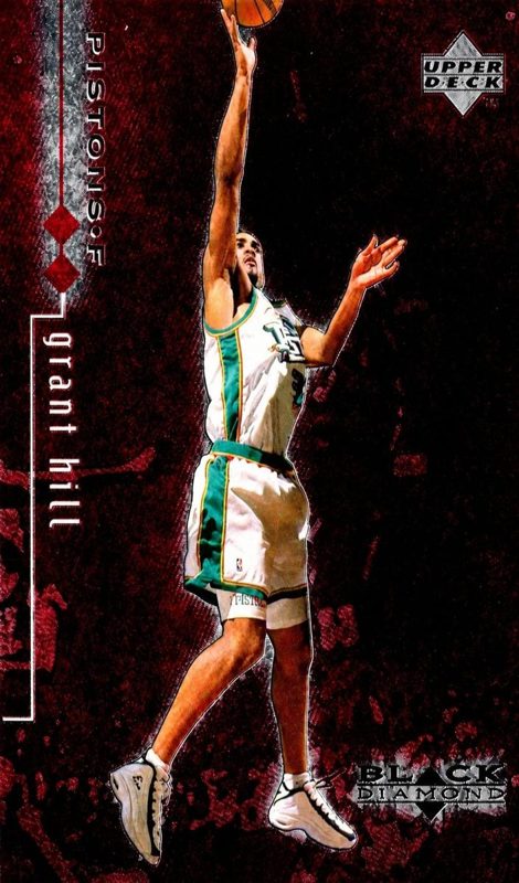 Grant Hill, 1998 Upper Deck Black Diamond Basketball