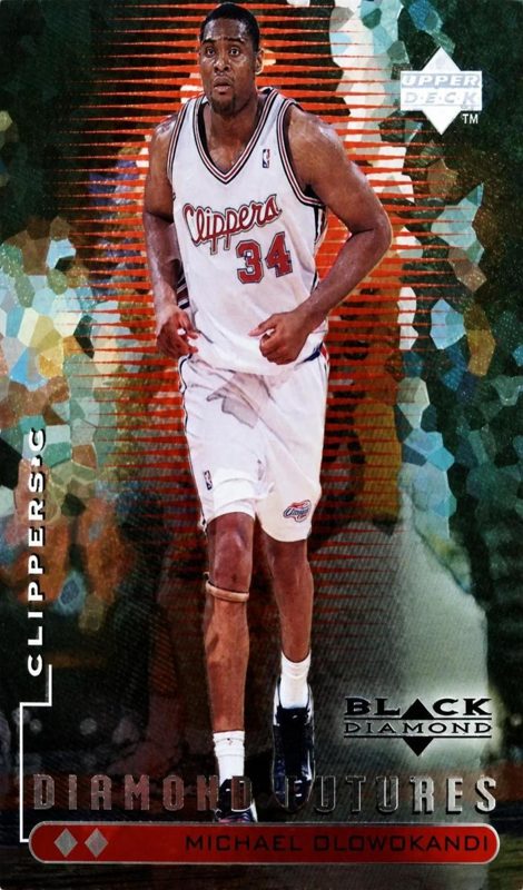 Michael Olowokandi, 1998 Upper Deck Black Diamond Basketball