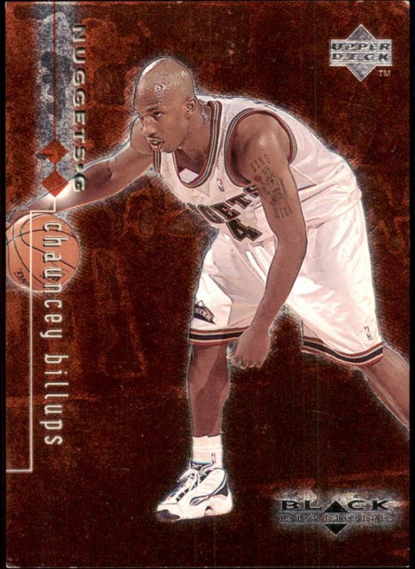 Chauncey Billups, 1998 Upper Deck Black Diamond Basketball