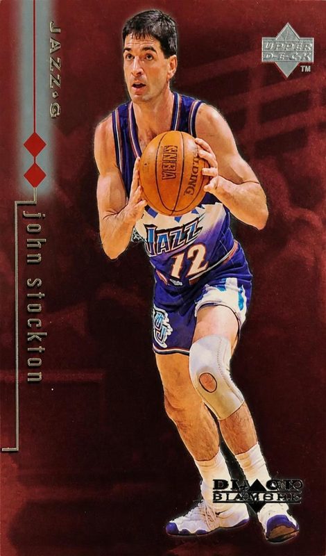 John Stockton, 1998 Upper Deck Black Diamond Basketball