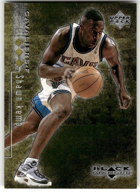 Shawn Kemp, 1998 Upper Deck Black Diamond Basketball