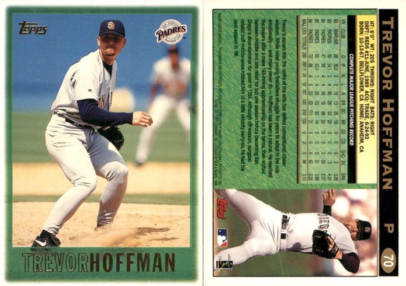 Trevor Hoffman, 1997 Topps Baseball