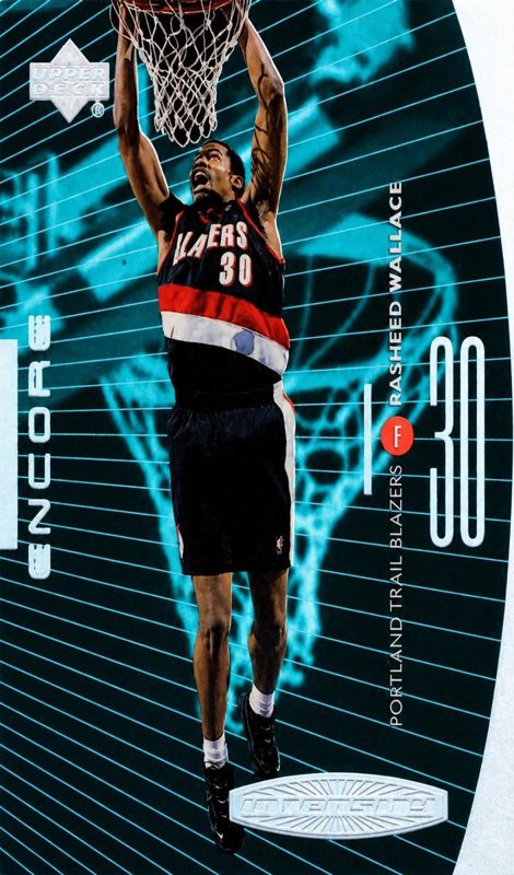 Rasheed Wallace, 1998 Upper Deck Encore Basketball