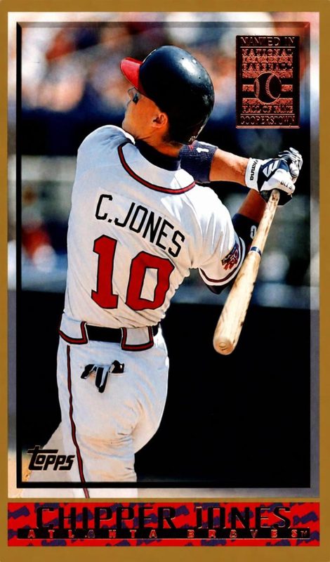 Chipper Jones, 1998 Topps Baseball
