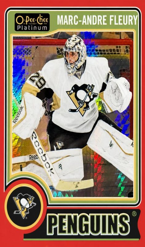 Marc-Andre Fleury, 2014 O-Pee-Chee Platinum Hockey