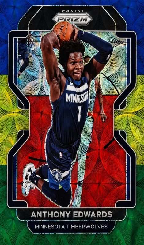Anthony Edwards, 2021 Panini Prizm Basketball