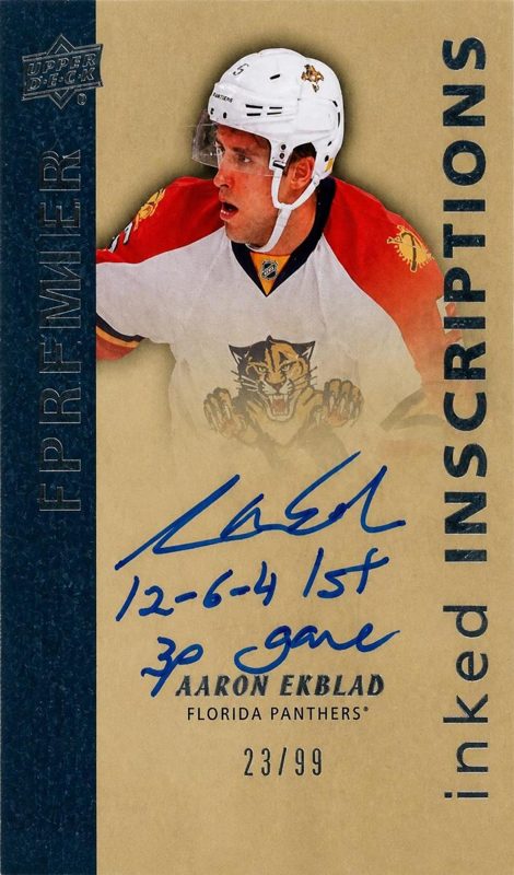 Aaron Ekblad, 2014 Upper Deck Premier Hockey