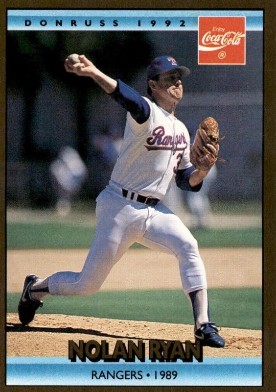 Nolan Ryan, 1992 Donruss Coca-Cola Nolan Ryan Baseball