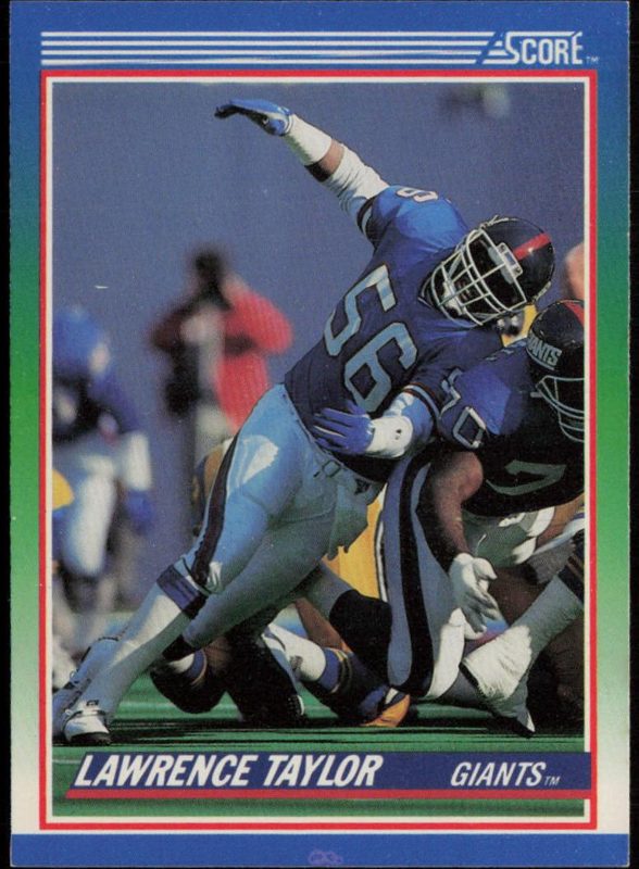 Lawrence Taylor, 1990 Score Football