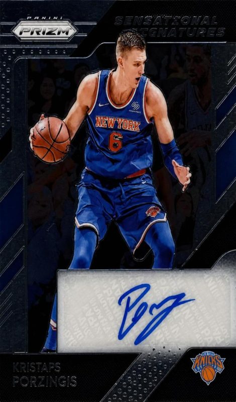 Kristaps Porzingis, 2018 Panini Prizm Basketball