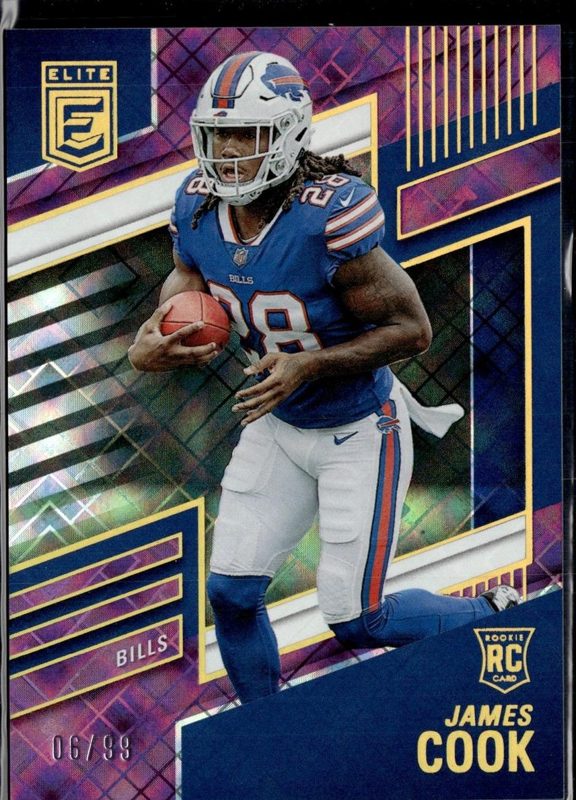 James Cook, 2022 Donruss Elite Football