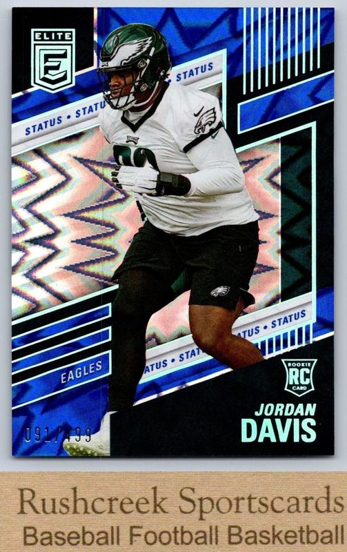 Jordan Davis, 2022 Donruss Elite Football