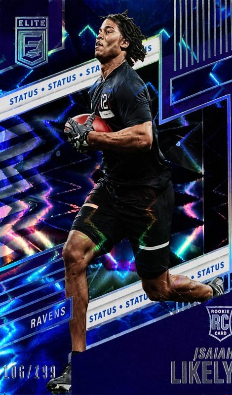 Isaiah Likely, 2022 Donruss Elite Football