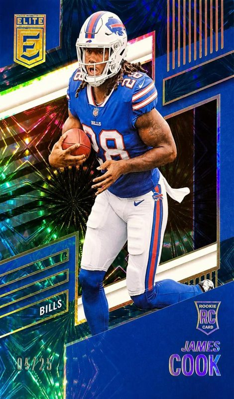 James Cook, 2022 Donruss Elite Football