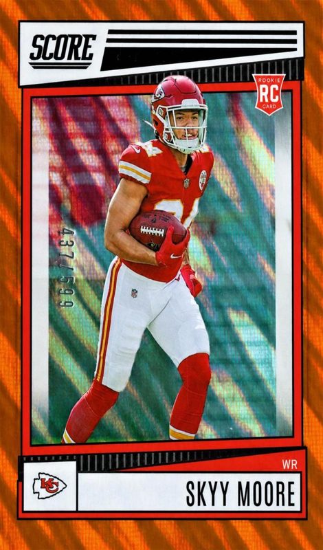 Skyy Moore, 2022 Panini Score Football